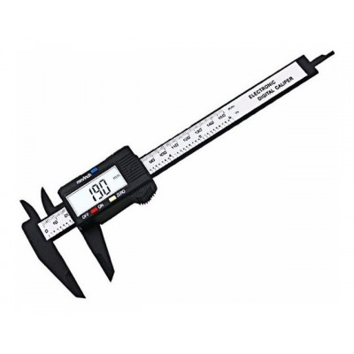 Paquímetro Digital 150mm em Fibra de Carbono